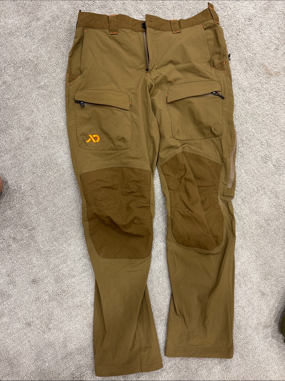 First Lite Men's Hunting Corrugate Foundry Pants in Olive Brown 36x35